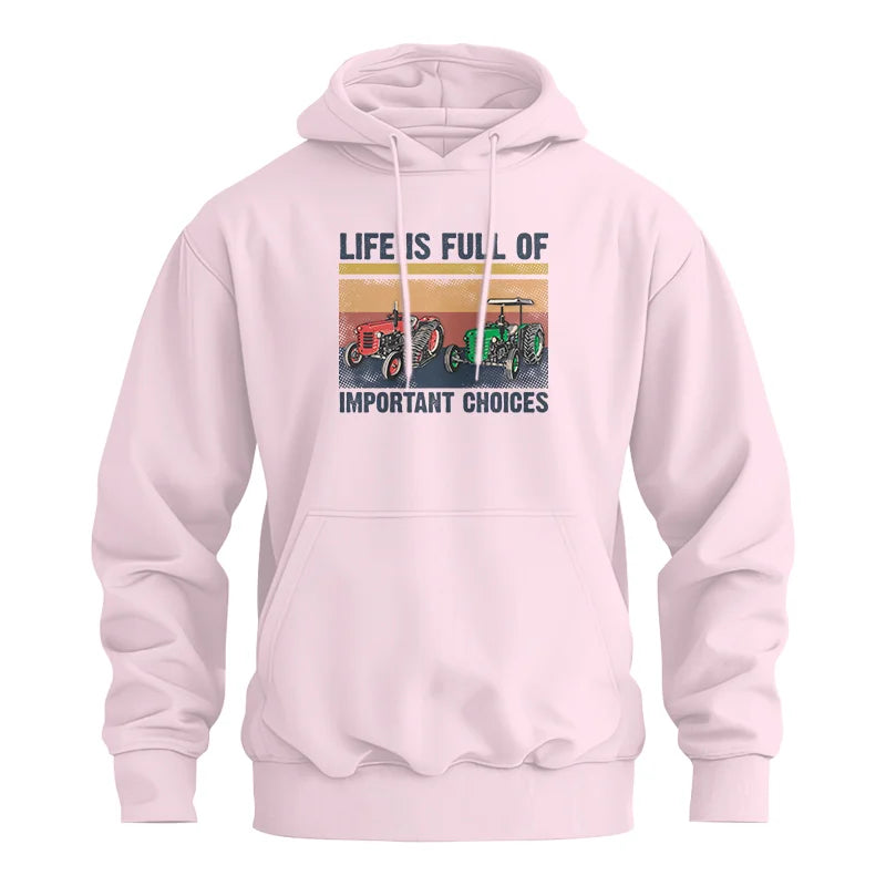 Life Is Full Of Important Choices 37 - Unisex Heavy Blend™ Hooded Sweatshirt