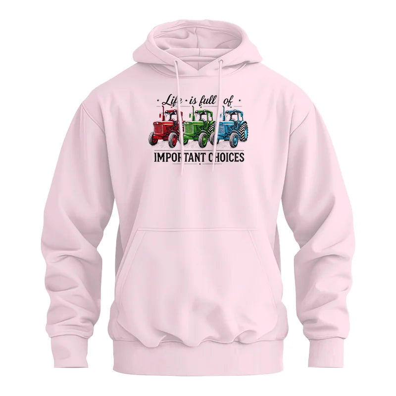 Life Is Full Of Important Choices 6 - Unisex Heavy Blend™ Hooded Sweatshirt