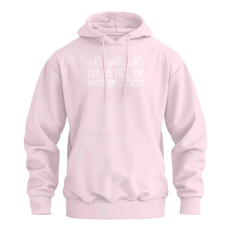 Life Is Full Of Important Choices 7 - Unisex Heavy Blend™ Hooded Sweatshirt