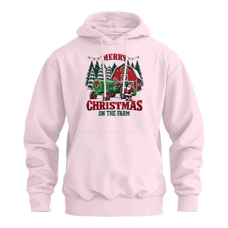 Merry Christmas On The Farm 3 - Unisex Heavy Blend™ Hooded Sweatshirt