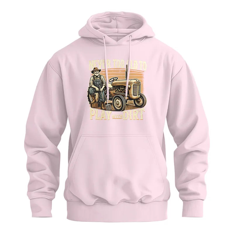 Image of Never Too Old To Play With Dirt - Unisex Heavy Blend™ Hooded Sweatshirt