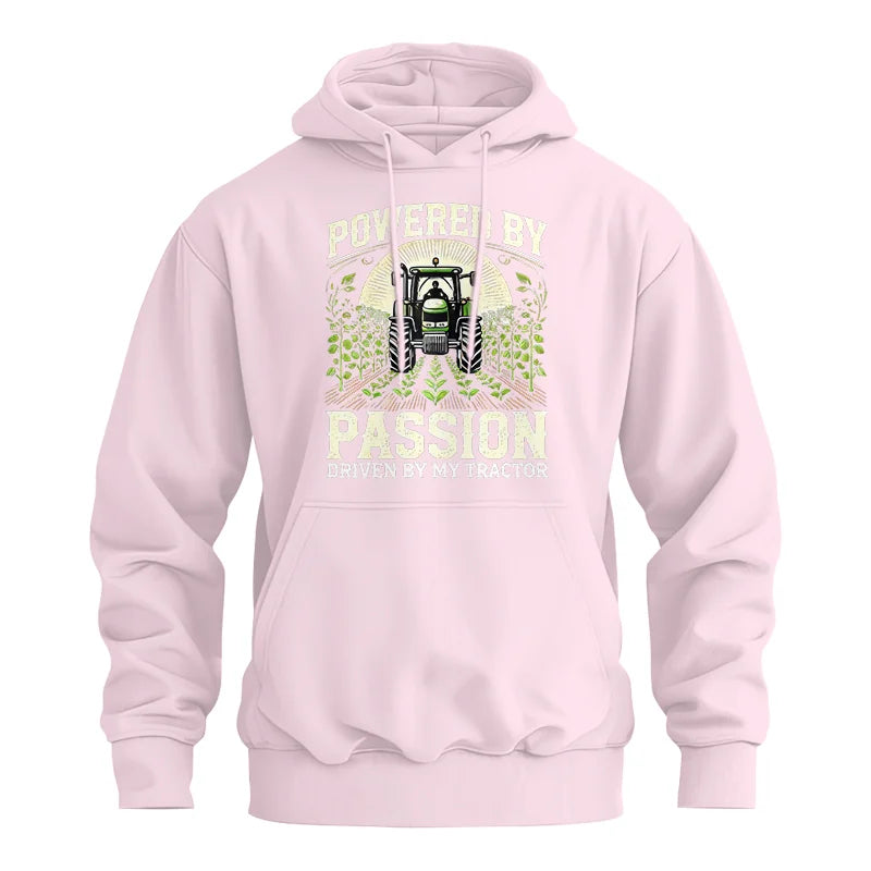 Powered By Passion Driven By My Tractor 3 - Unisex Heavy Blend™ Hooded Sweatshirt