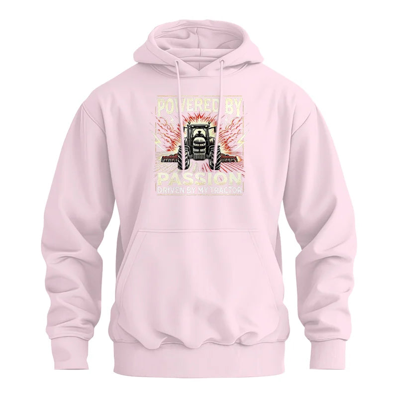 Powered By Passion Driven By My Tractor 4 - Unisex Heavy Blend™ Hooded Sweatshirt