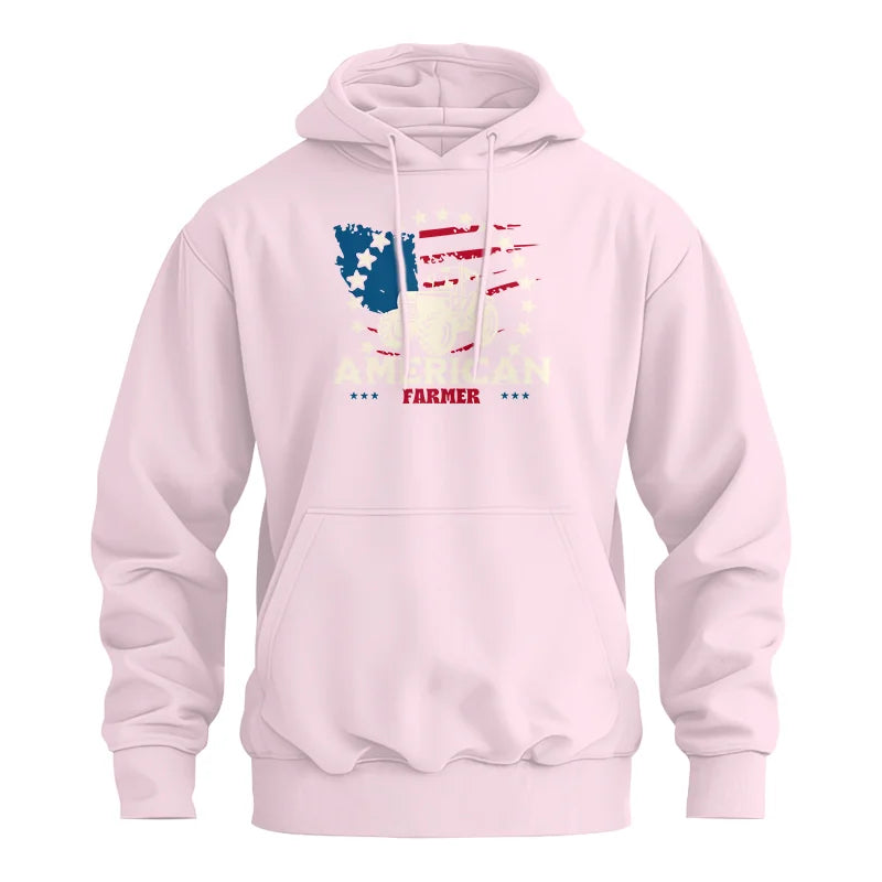 Proud To Be An American Farmer Citizen Veteran - Unisex Heavy Blend™ Hooded Sweatshirt