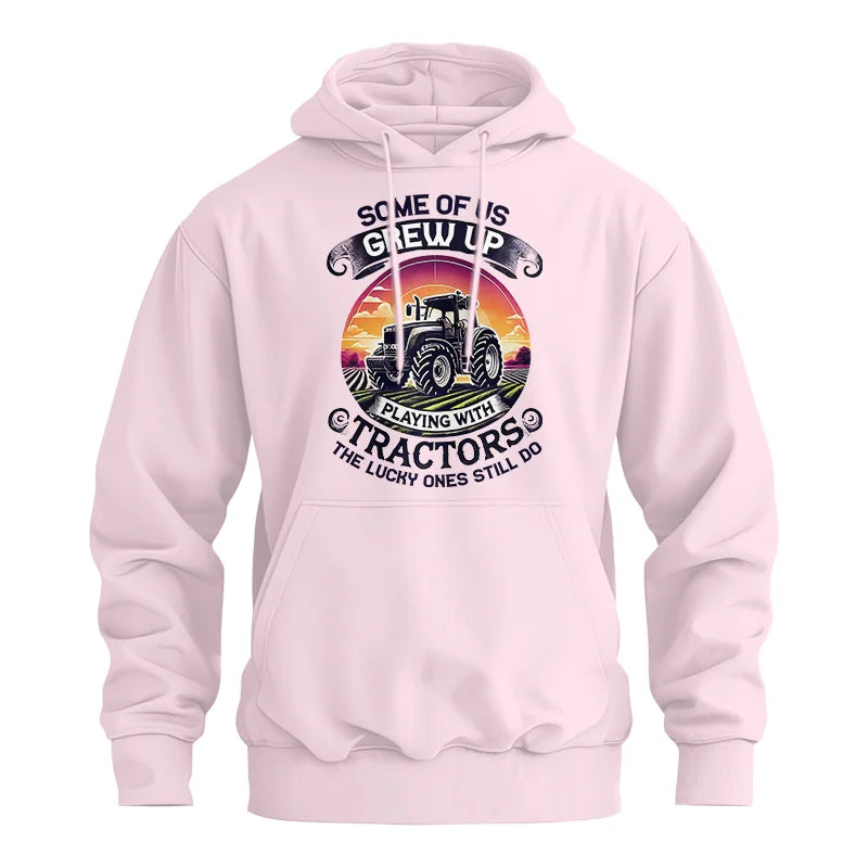 Some Of Us Grew Up Playing With Tractors 4 - Unisex Heavy Blend™ Hooded Sweatshirt