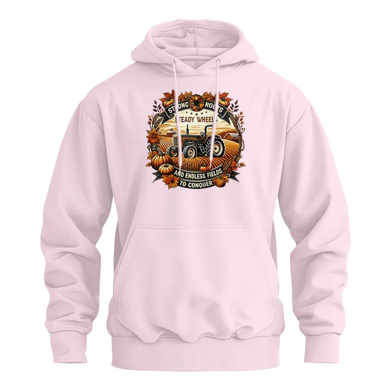 Thanksgiving Farmer Endless Fields To Conquer 1 - Unisex Heavy Blend™ Hooded Sweatshirt