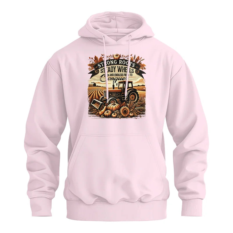 Thanksgiving Farmer Endless Fields To Conquer 2 - Unisex Heavy Blend™ Hooded Sweatshirt