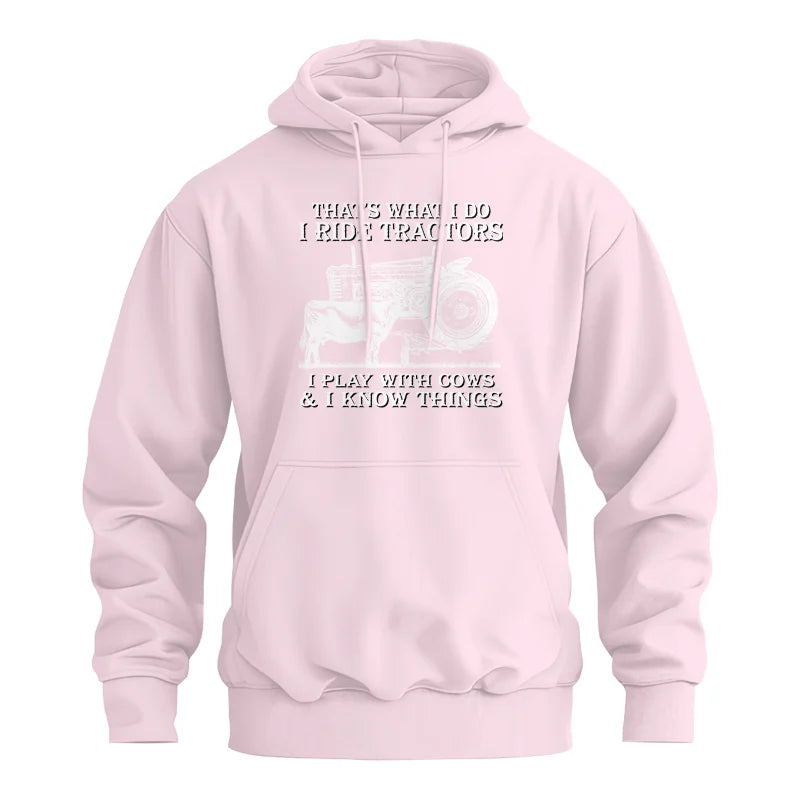 That's What I Do I Ride Tractors - Unisex Heavy Blend™ Hooded Sweatshirt