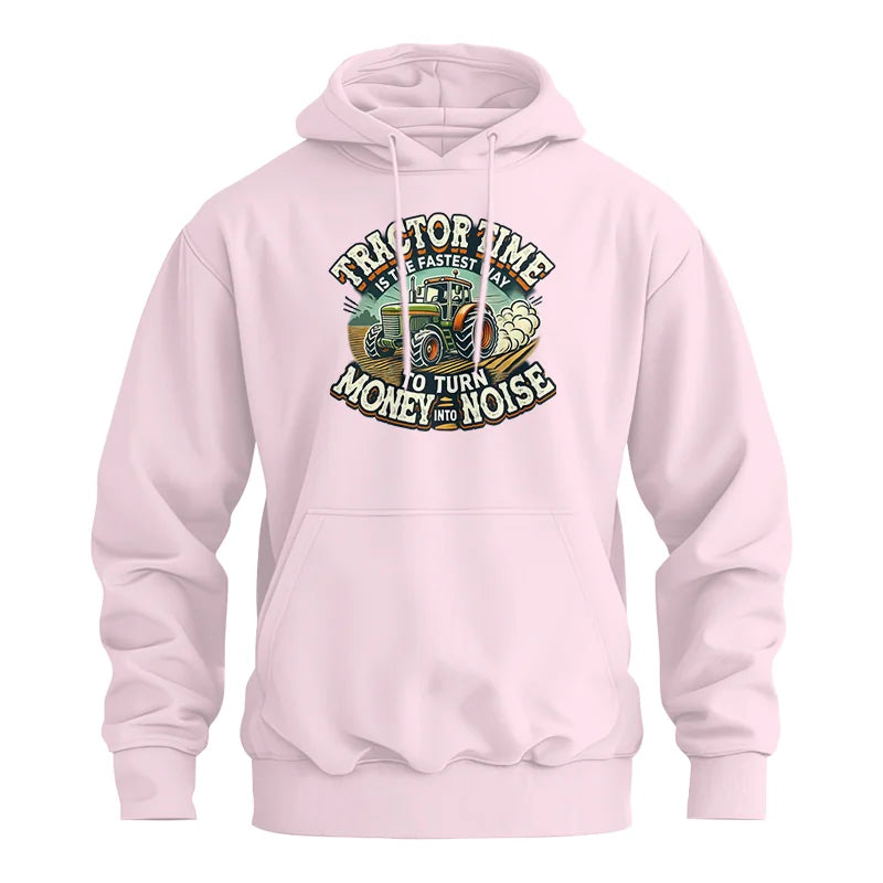 Tractor Time To Turn Money Into Noise - Unisex Heavy Blend™ Hooded Sweatshirt