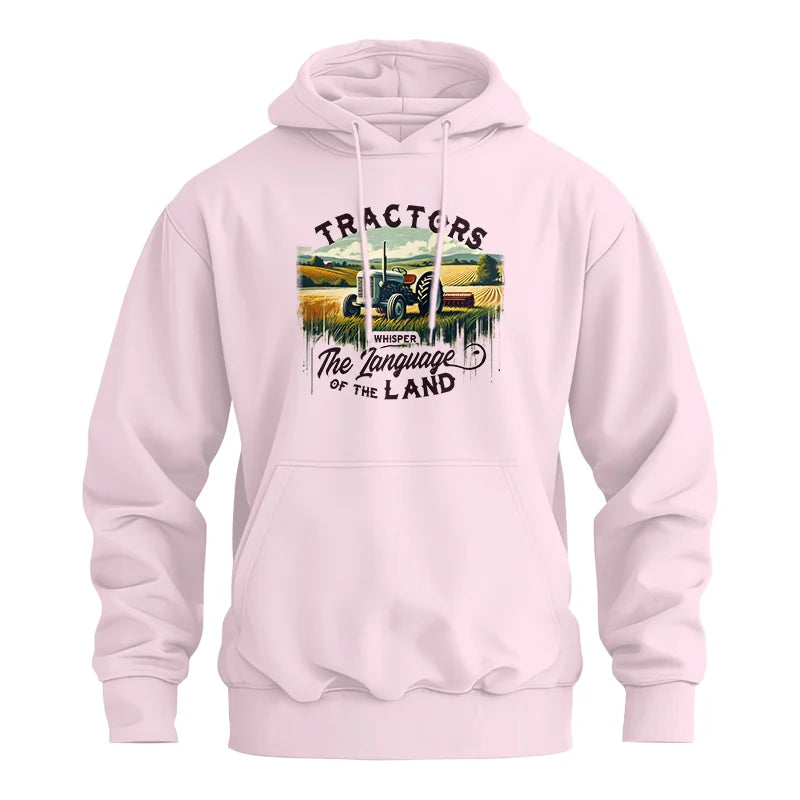 Tractors Whisper The Language Of The Land 2 - Unisex Heavy Blend™ Hooded Sweatshirt