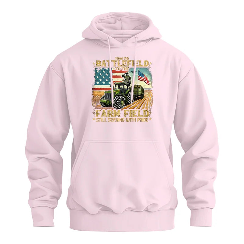 Veteran Farmer From The Battlefield To The Farm Field 2 - Unisex Heavy Blend™ Hooded Sweatshirt