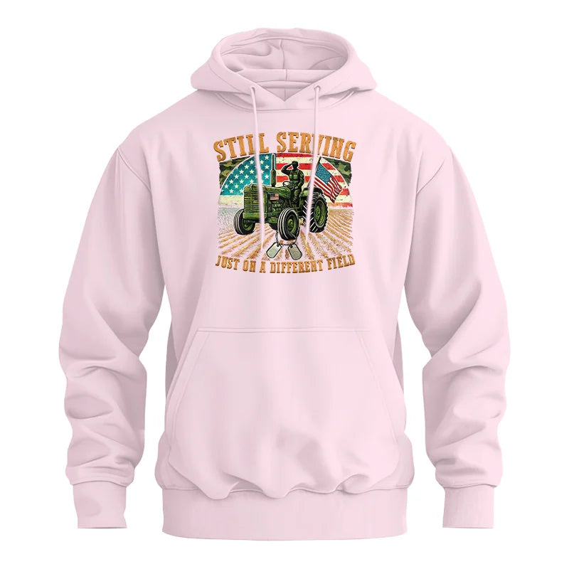 Image of Veteran Farmer Still Serving 9 - Unisex Heavy Blend™ Hooded Sweatshirt