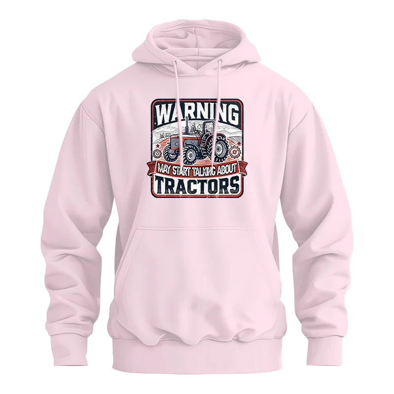 Image of Warning May Start Talking About Tractors - Unisex Heavy Blend™ Hooded Sweatshirt