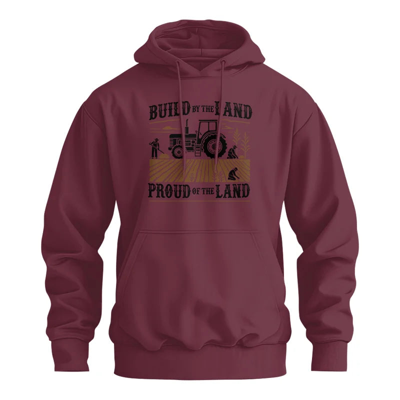 Built By The Land_Proud Of The Land - Unisex Heavy Blend™ Hooded Sweatshirt