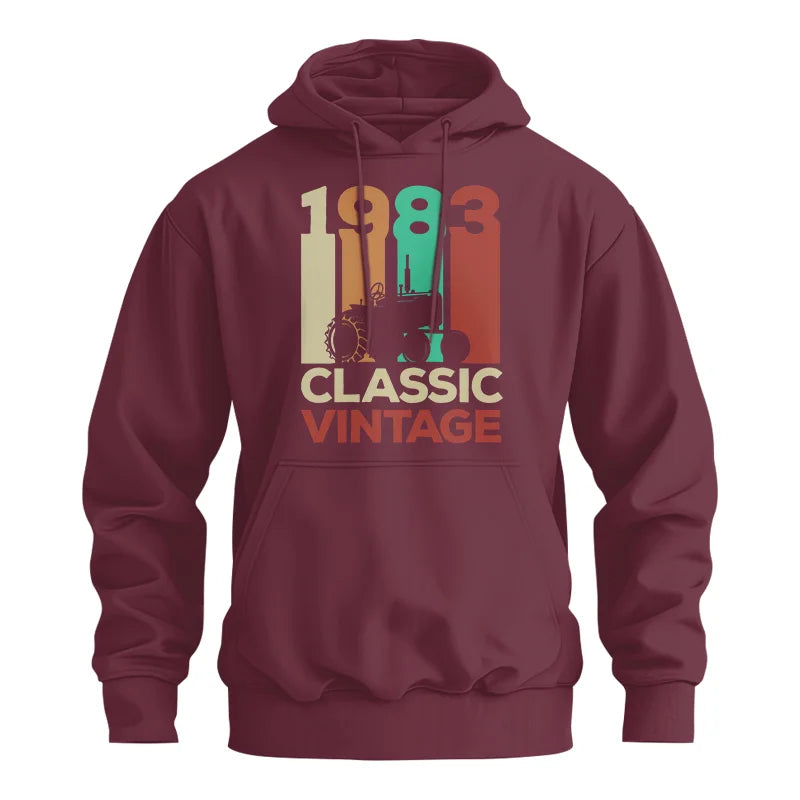 Classic Vintage 1983 - Unisex Heavy Blend™ Hooded Sweatshirt