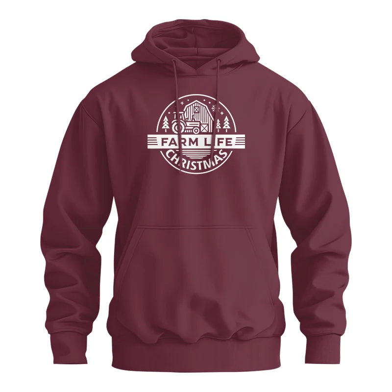 Image of Farm Life Christmas 1 - Unisex Heavy Blend™ Hooded Sweatshirt