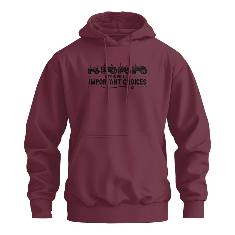 Life Is Full Of Important Choices 12 - Unisex Heavy Blend™ Hooded Sweatshirt