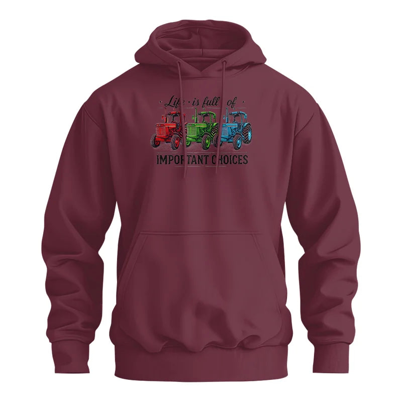 Image of Life Is Full Of Important Choices 6 - Unisex Heavy Blend™ Hooded Sweatshirt