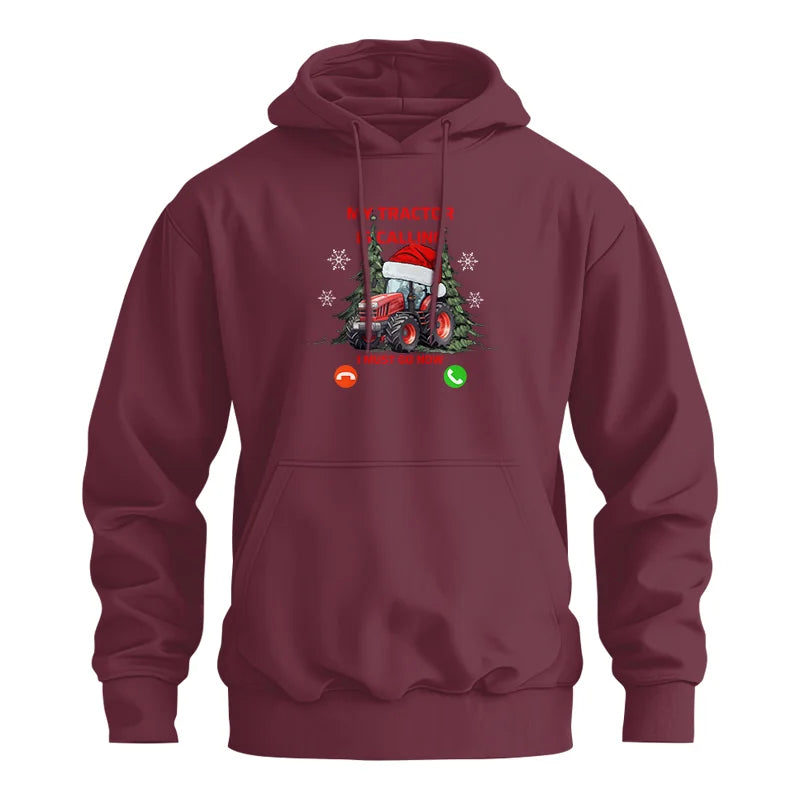 Image of My Tractor Is Calling 2 - Unisex Heavy Blend™ Hooded Sweatshirt