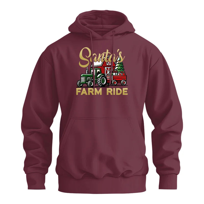 Santa's Farm Ride 2 - Unisex Heavy Blend™ Hooded Sweatshirt