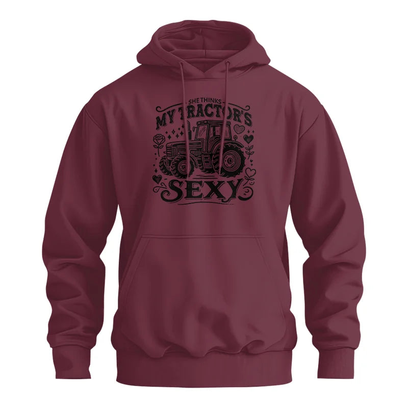 Image of She Thinks My Tractor's Sexy - Unisex Heavy Blend™ Hooded Sweatshirt