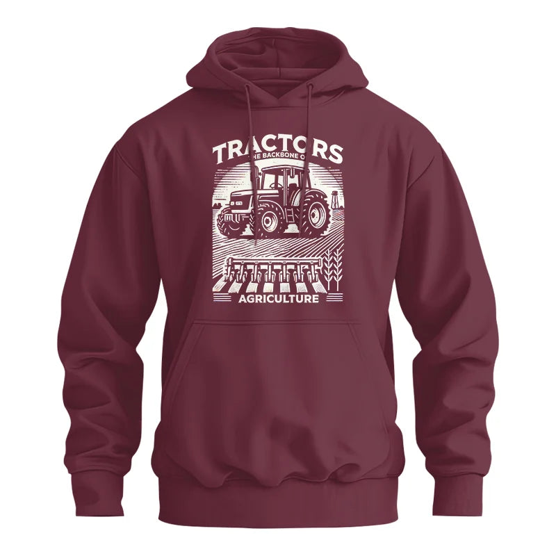 Tractors The Backbone Of Agriculture - Unisex Heavy Blend™ Hooded Sweatshirt