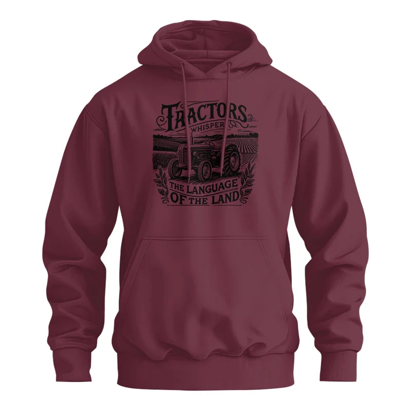 Image of Tractors Whisper The Language Of The Land 1 - Unisex Heavy Blend™ Hooded Sweatshirt