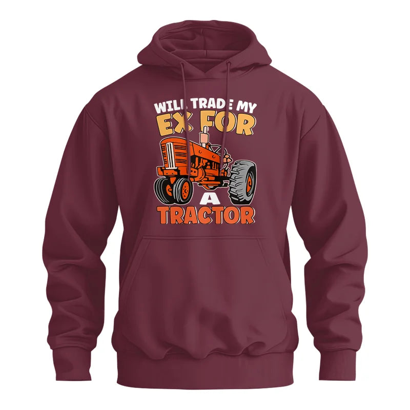 Image of Will Trade My Ex For Tractor - Unisex Heavy Blend™ Hooded Sweatshirt