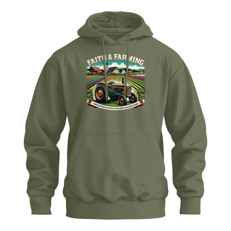 Image of Faith And Farming 4 - Unisex Heavy Blend™ Hooded Sweatshirt