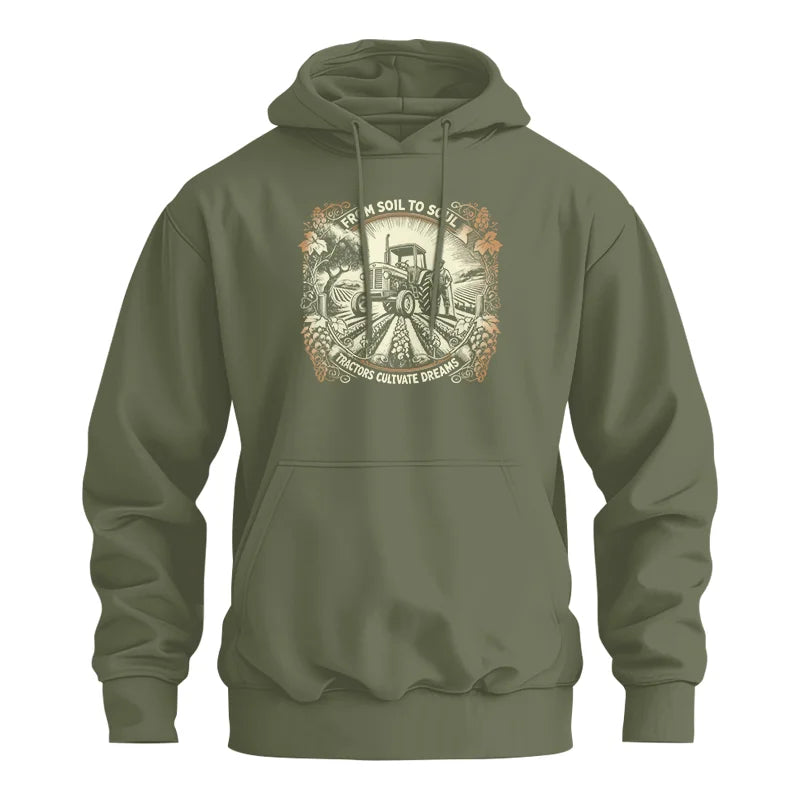 Image of From Soil To Soul_Tractors Cultivate Dreams 2 - Unisex Heavy Blend™ Hooded Sweatshirt