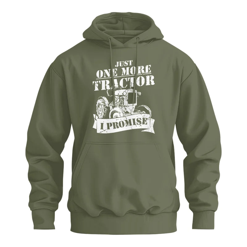 Image of Just One More Tractor I Promise Farmers Farming Farm - Unisex Heavy Blend™ Hooded Sweatshirt