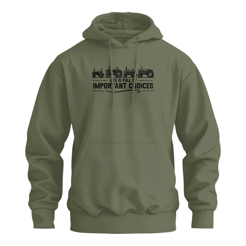 Life Is Full Of Important Choices 12 - Unisex Heavy Blend™ Hooded Sweatshirt