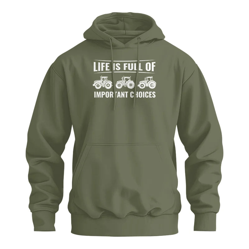 Image of Life Is Full Of Important Choices 16 - Unisex Heavy Blend™ Hooded Sweatshirt