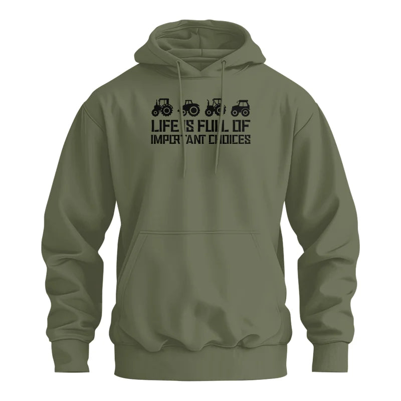 Image of Life Is Full Of Important Choices 20 - Unisex Heavy Blend™ Hooded Sweatshirt