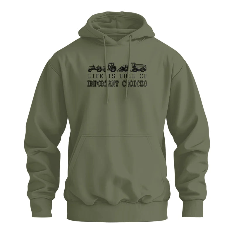 Life Is Full Of Important Choices 28 - Unisex Heavy Blend™ Hooded Sweatshirt