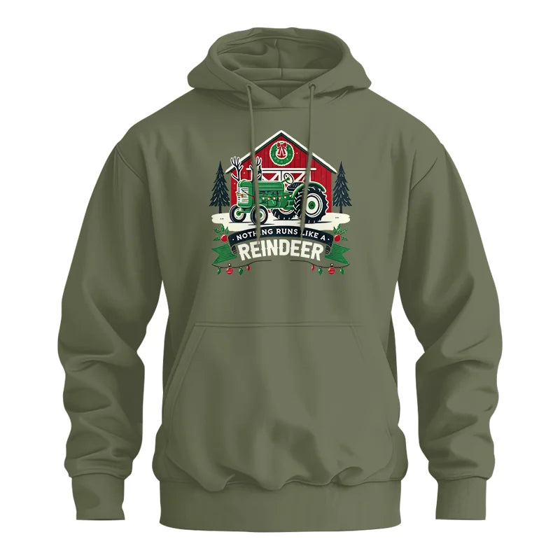 Nothing Runs Like A Reindeer 2 - Unisex Heavy Blend™ Hooded Sweatshirt