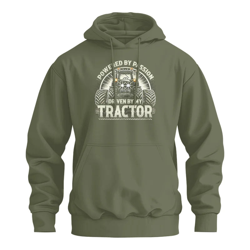 Powered By Passion Driven By My Tractor 6 - Unisex Heavy Blend™ Hooded Sweatshirt