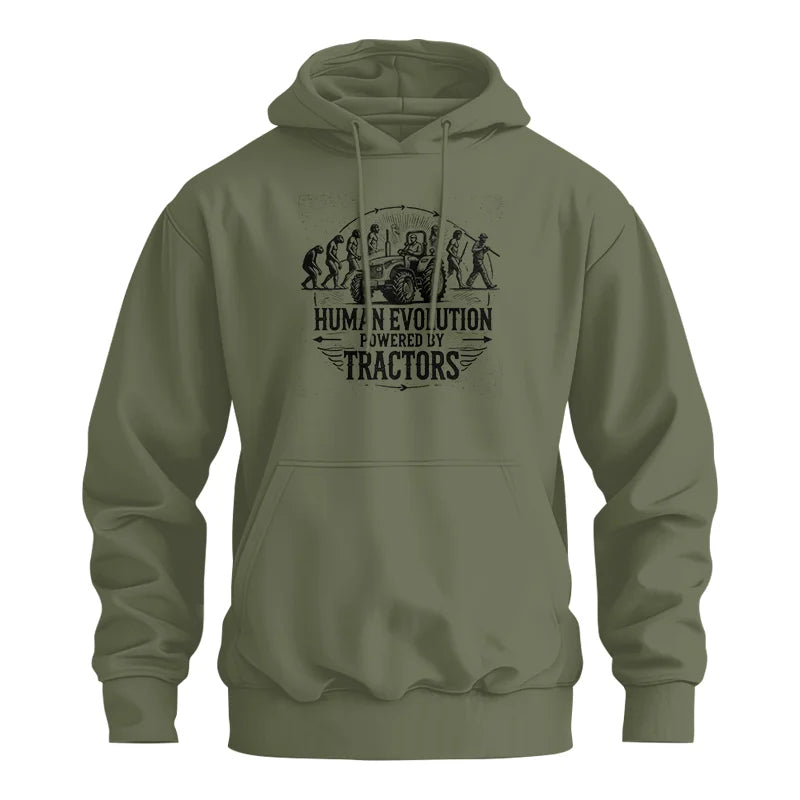 Powered Tractors - Unisex Heavy Blend™ Hooded Sweatshirt