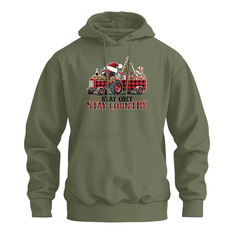 Stay Cozy Stay Country - Unisex Heavy Blend™ Hooded Sweatshirt