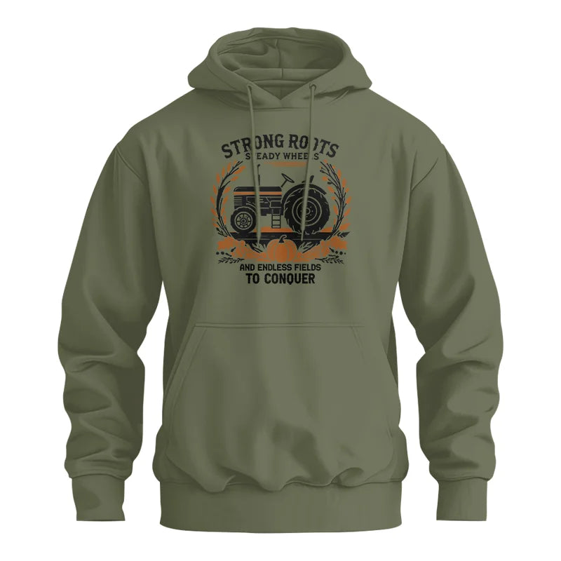 Thanksgiving Farmer Endless Fields To Conquer 3 - Unisex Heavy Blend™ Hooded Sweatshirt