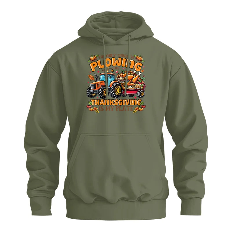 The Only Thing I’m Plowing This Thanksgiving is My Plate 2 - Unisex Heavy Blend™ Hooded Sweatshirt