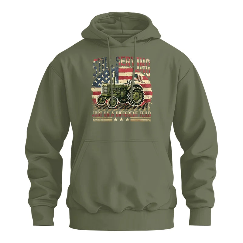 Veteran Farmer Still Serving 10 - Unisex Heavy Blend™ Hooded Sweatshirt