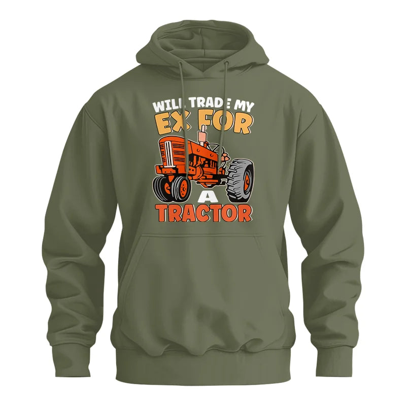 Image of Will Trade My Ex For Tractor - Unisex Heavy Blend™ Hooded Sweatshirt