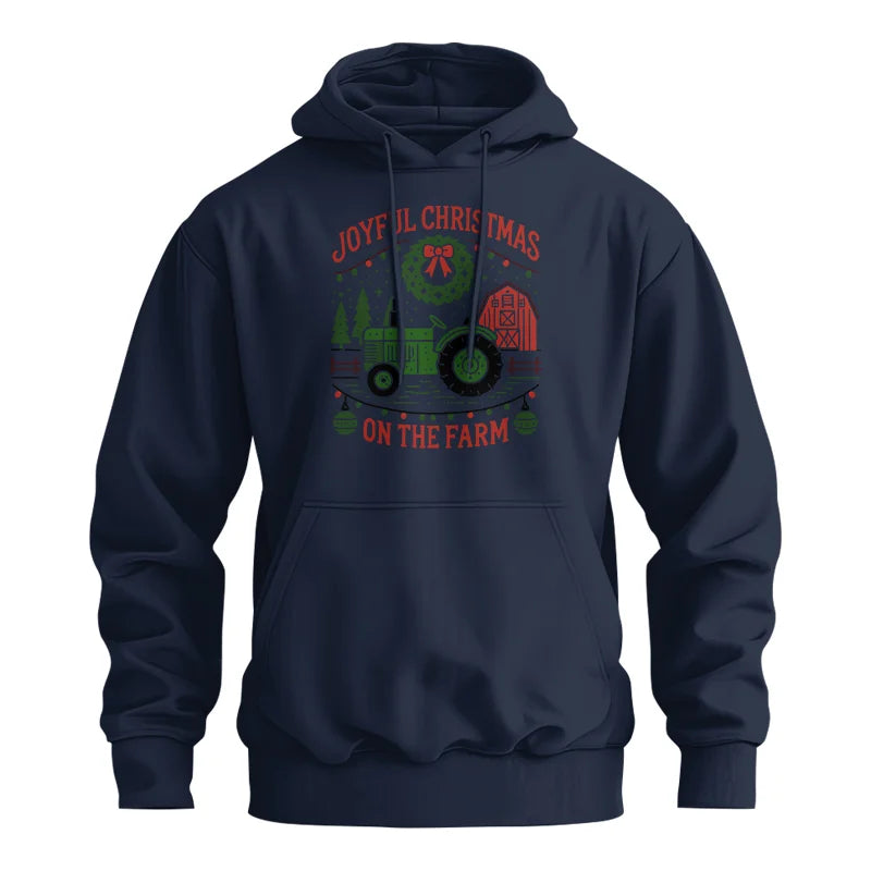 Image of Joyful Christmas On The Farm 3 - Unisex Heavy Blend™ Hooded Sweatshirt