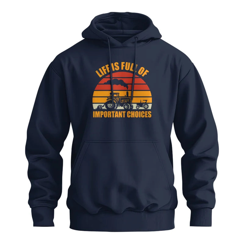 Image of Life Is Full Of Important Choices 32 - Unisex Heavy Blend™ Hooded Sweatshirt