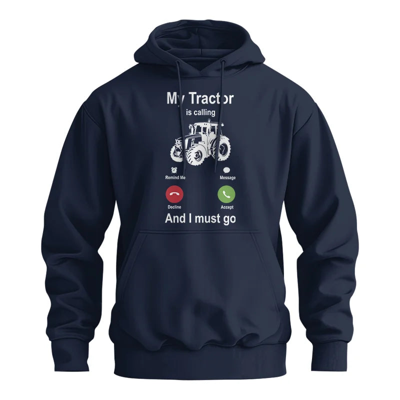 Image of My Tractor Is Calling - Unisex Heavy Blend™ Hooded Sweatshirt