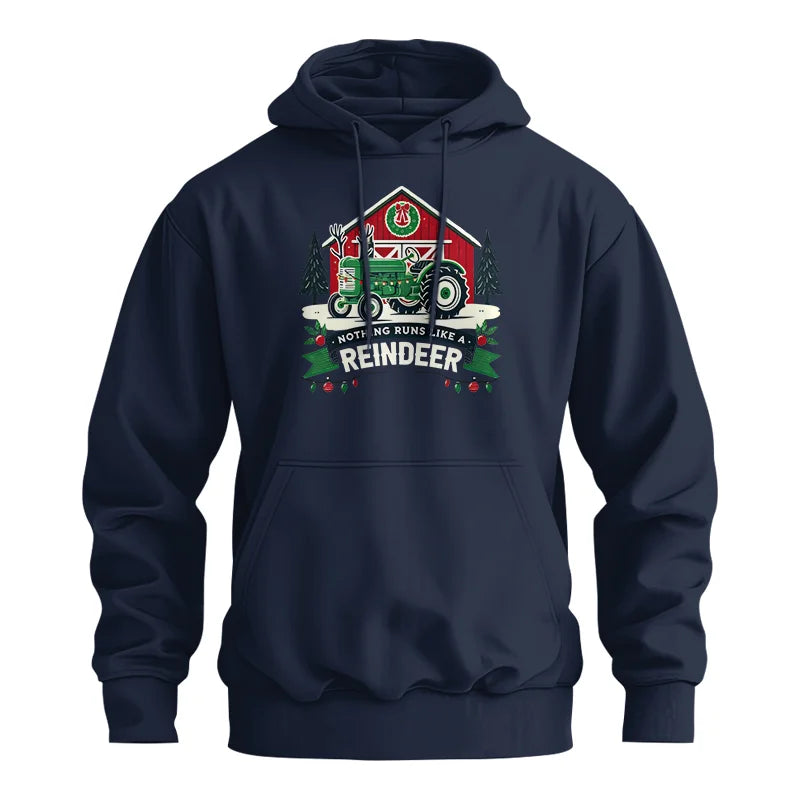 Nothing Runs Like A Reindeer 2 - Unisex Heavy Blend™ Hooded Sweatshirt