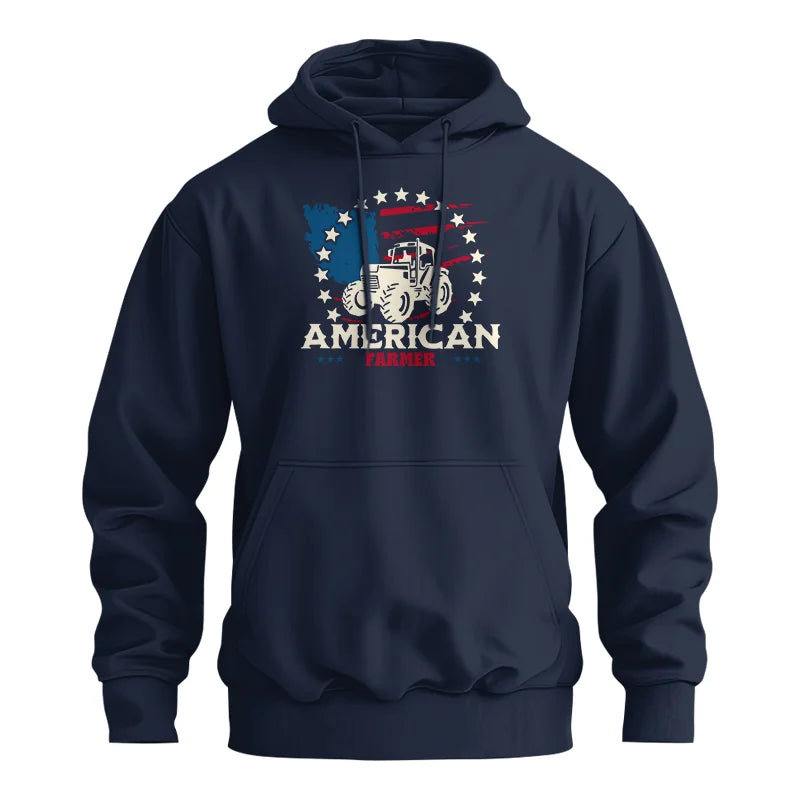 Proud To Be An American Farmer Citizen Veteran - Unisex Heavy Blend™ Hooded Sweatshirt