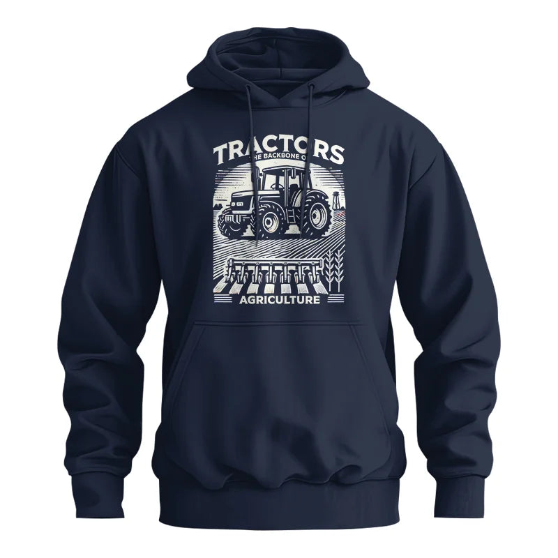 Image of Tractors The Backbone Of Agriculture - Unisex Heavy Blend™ Hooded Sweatshirt