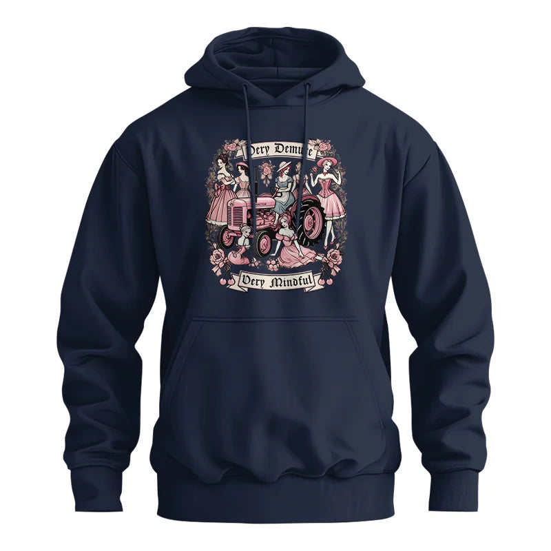 Very Demure Very Mindful Tractor - Unisex Heavy Blend™ Hooded Sweatshirt